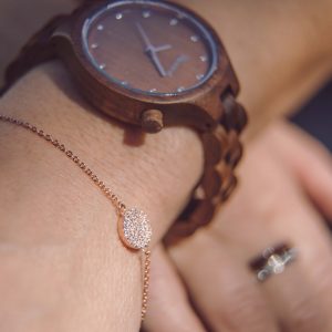 Alternative view of Licious Ellie - Rose Gold and diamond bracelet